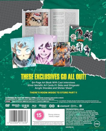 My Hero Academia - Season 6 Part 2 (Limited) (Akademia bohaterów) [2xBlu-Ray]+[2DVD]