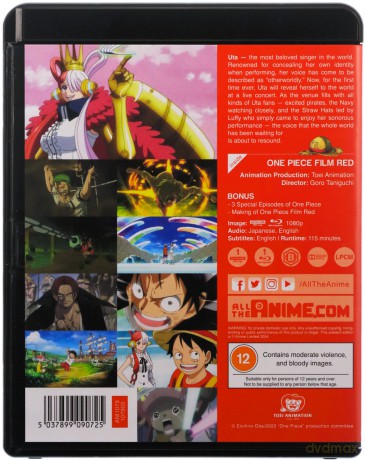 One Piece Red [Blu-Ray 4K]+[Blu-Ray]