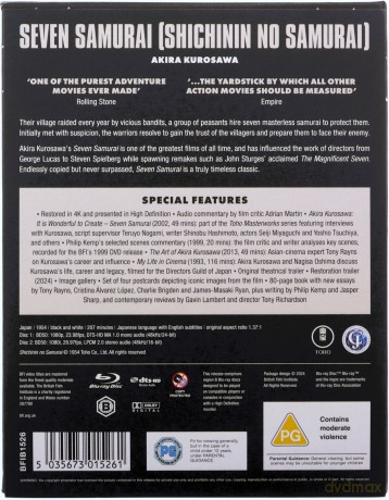 Seven Samurai (Siedmiu samurajów) [2xBlu-Ray]