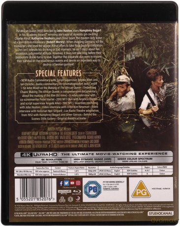The African Queen (Afrykańska królowa) (Vintage Classics) [Blu-Ray 4K]+[Blu-Ray]