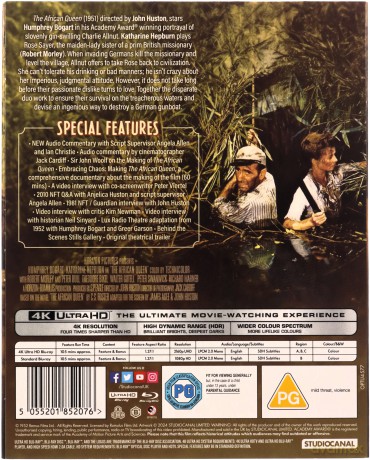 The African Queen (Afrykańska królowa) (Vintage Classics) [Blu-Ray 4K]+[Blu-Ray]