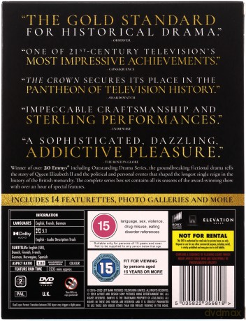 The Crown Complete Season 1-6 [24xDVD]