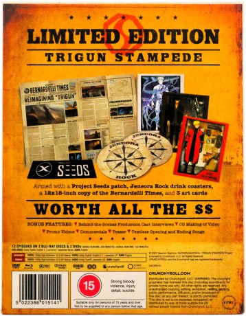 Trigun Stampede - The Complete Season (Limited) [2xBlu-Ray]+[2DVD]