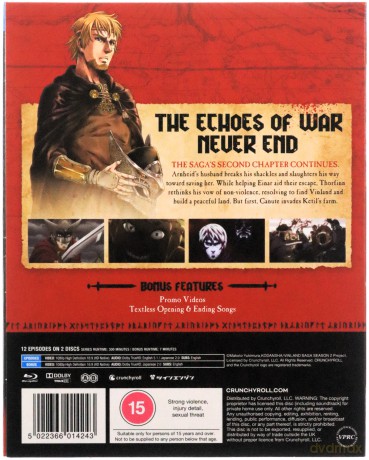 Vinland Saga - Season 2 Part 2 [2xBlu-Ray]