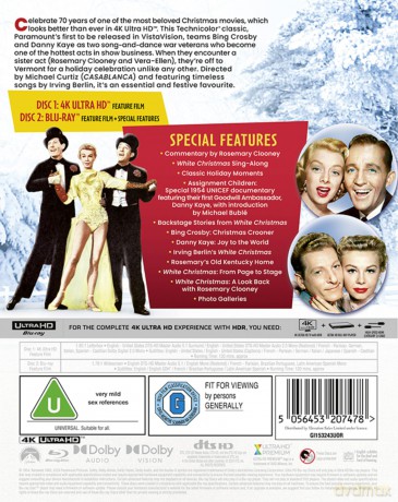 White Christmas (Białe Boże Narodzenie) [Blu-Ray 4K]+[Blu-Ray]