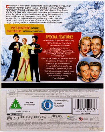 White Christmas (Białe Boże Narodzenie) [Blu-Ray 4K]+[Blu-Ray]
