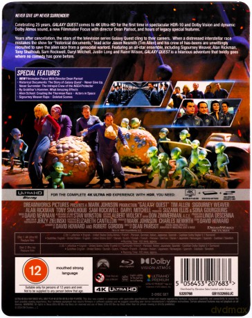 Galaxy Quest (Kosmiczna załoga) (steelbook) [Blu-Ray 4K]+[Blu-Ray]