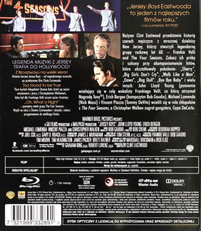 Jersey Boys [Blu-Ray]