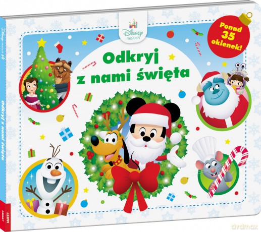 Disney Maluch Odkryj z nami Święta OK-9201 [KSIĄŻKA]