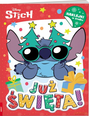 Disney Stich Już Święta! ZIM-9107 [KSIĄŻKA]