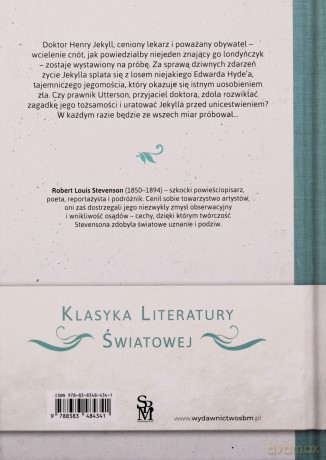 Doktor Jekyll i pan Hyde - Robert Louis Stevenson [KSIĄŻKA]