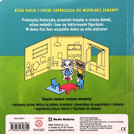 Domek Kici Koci. Kicia Kocia - Anita Głowińska [KSIĄŻKA]