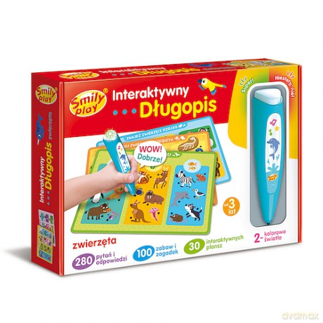 Inteligentny długopis Zwierzęta SP98304 AN01
