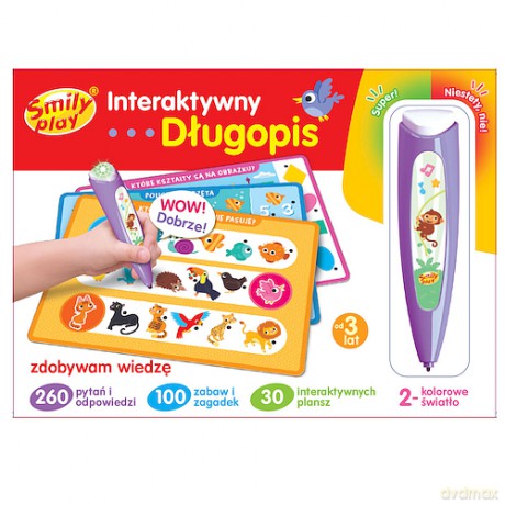 Interaktywny długopis Zdobywam wiedzę SP98305 AN01