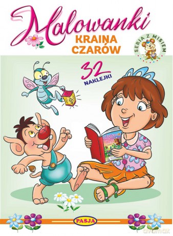 Kraina czarów. Malowanki. Seria z misiem - Włodzimierz Kruszewski, Ernest Błędowski [KSIĄŻKA]