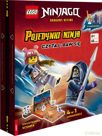 LEGO Ninjago Pojedynki Ninja Z RRR-6701 [KSIĄŻKA]