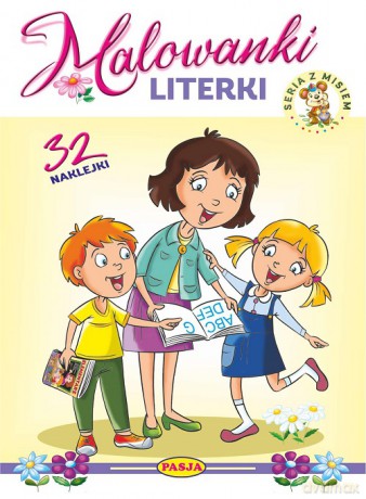 Literki. Malowanki. Seria z misiem - Włodzimierz Kruszewski, Ernest Błędowski [KSIĄŻKA]