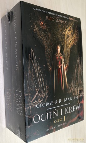 Pakiet Ogień i krew (Tom 1-2) (okładka filmowa) - George R.R Martin [KSIĄŻKA]