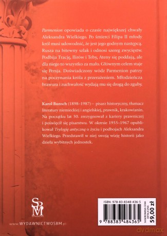 Parmenion. Trylogia antyczna - Karol Bunsch [KSIĄŻKA]