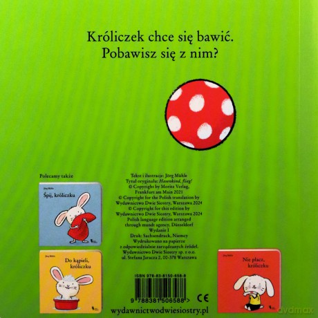 Pobawmy się, króliczku - Jörg Mühle [KSIĄŻKA]