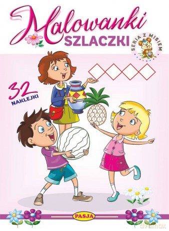 Szlaczki. Malowanki. Seria z misiem - Włodzimierz Kruszewski, Ernest Błędowski [KSIĄŻKA]