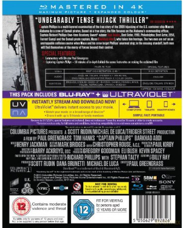 Captain Phillips Limited Edition (Kapitan Phillips) (Steelbook) [Blu-Ray]