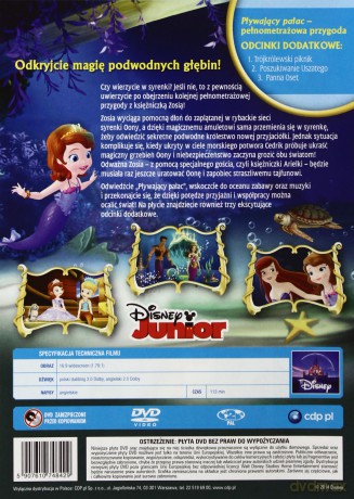 Jej Wysokość Zosia: Pływający pałac (Disney) [DVD]