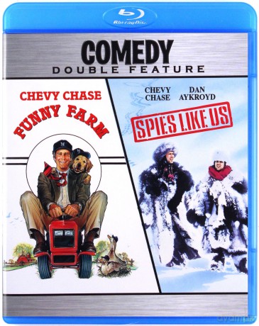 Comedy Double Feature: Funny Farm / Spies Like Us (Rozkoszny Domek / Szpiedzy Tacy Jak My) [Blu-Ray]