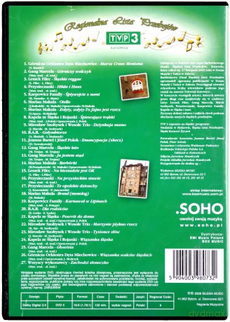 Regionalna Lista Przebojów TVP3 Katowice [DVD]