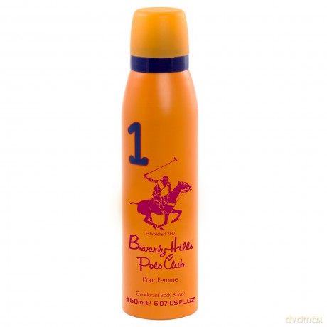 BEVERLY HILLS Polo Club 1 Deo spray dla kobiet 150 ml