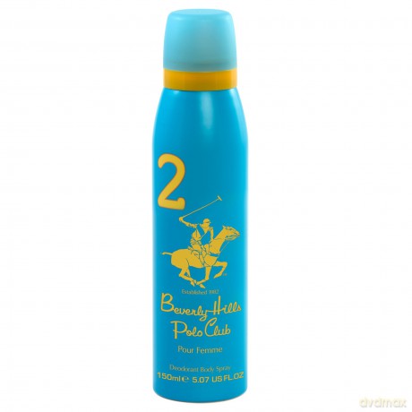 BEVERLY HILLS Polo Club 2 Deo spray dla kobiet 150 ml