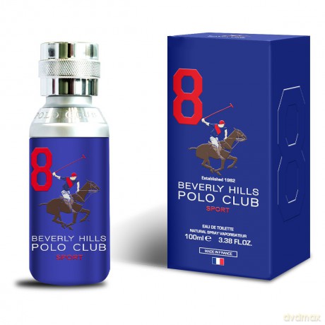 BEVERLY HILLS Polo Club 8 Woda toaletowa dla mężczyzn 100 ml