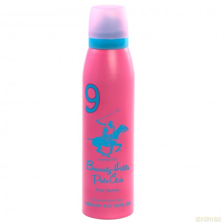 BEVERLY HILLS Polo Club 9 Deo spray dla kobiet 150 ml