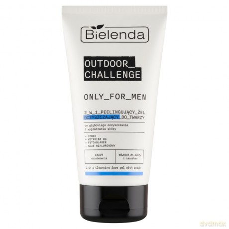 BIELENDA ONLY FOR MEN OUTDOOR CH.Żel -peel 2w1 150g