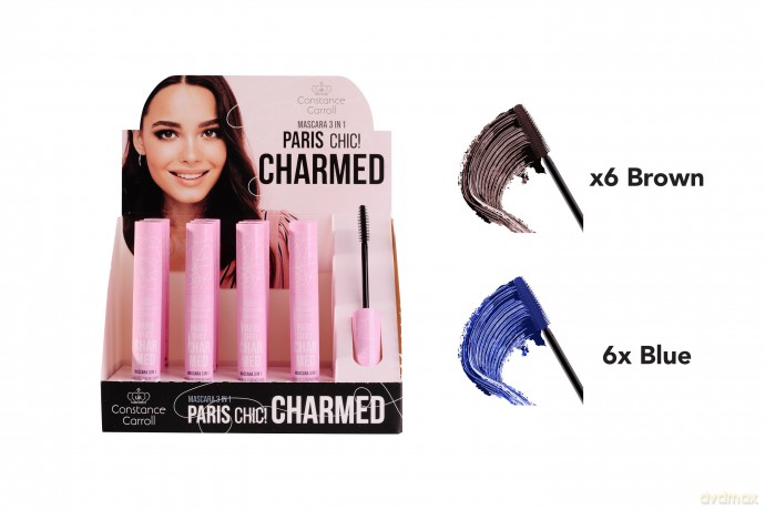 CONSTANCE CARROLL Zestaw Mascara 12xCharmed 6xBlue+6xBrown (11+1)