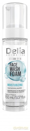 DELIA Clean Skin Pianka nawilżająco-normalizująca 150 ml