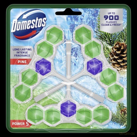 DOMESTOS Kostka toaletowa Power 5 Pine 3 50 g