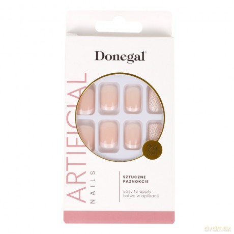 DONEGAL Sztuczne paznokcie (3135) 24 szt