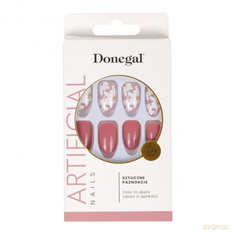 DONEGAL Sztuczne paznokcie (3137) 24 szt