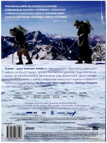 Everest - poza krańcem świata (booklet) [DVD]