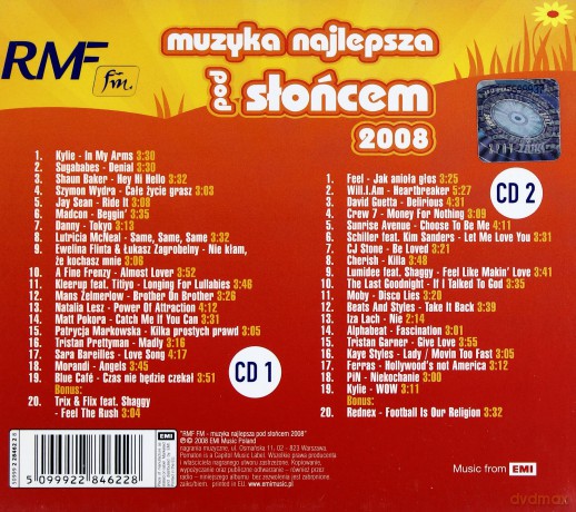 RMF FM Muzyka Najlepsza Pod Słońcem vol.2 [2CD]