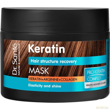 ELFA Dr Sante Maska 300ml Keratin Hair& new
