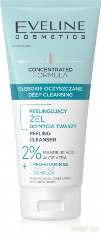EVELINE Peelingujący Żel do mycia twarzy - głębokie oczyszczanie 150 ml