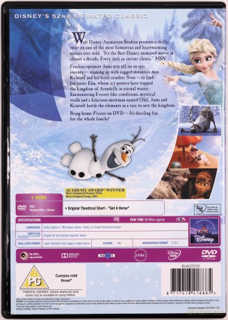 Frozen (Kraina Lodu) [DVD]