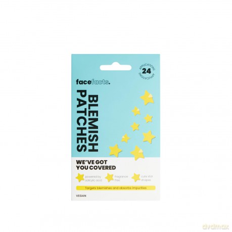 Face Facts Blemish Patches-Stars plas. n/wypryski