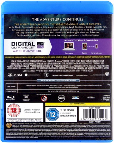 The Hobbit: The Desolation of Smaug (Hobbit: Pustkowie Smauga) [2xBlu-ray]