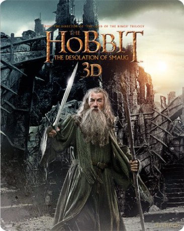 The Hobbit: The Desolation of Smaug (Hobbit: Pustkowie Smauga) (Limited Edition Steelbook) [2Blu-ray 3D]+[2Blu-ray]