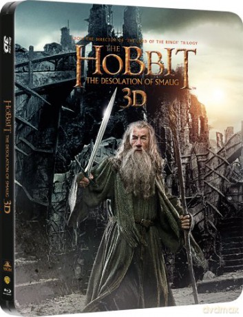 The Hobbit: The Desolation of Smaug (Hobbit: Pustkowie Smauga) (Limited Edition Steelbook) [2Blu-ray 3D]+[2Blu-ray]