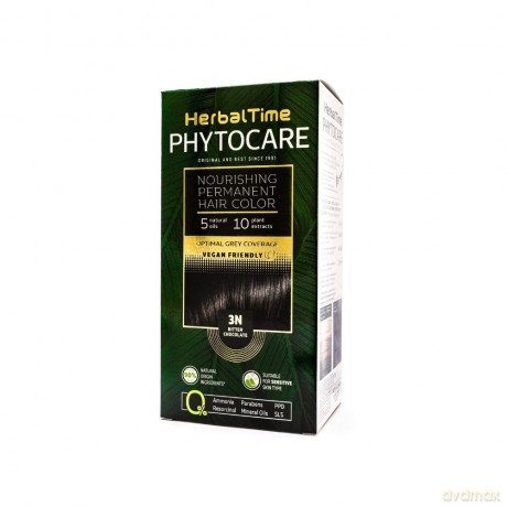 HERBAL TIME Phytocare Farba do włosów naturalna 3N Bitter Chocolate