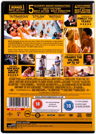 The Wolf of Wall Street (Wilk z Wall Street) [DVD]